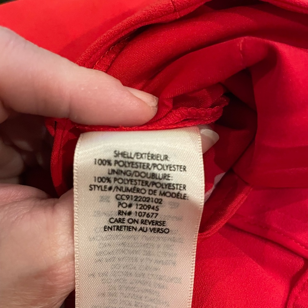 Bright Red Pants - image 7